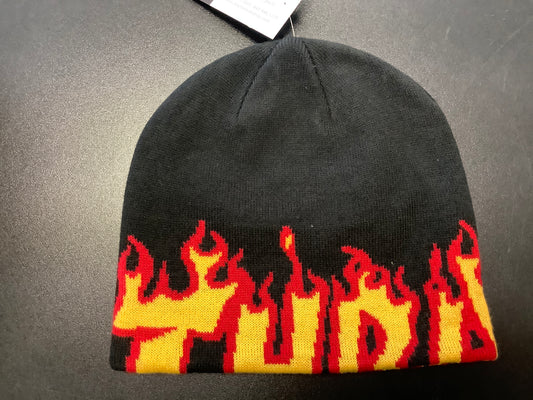 Thrasher skully Beanie flame logo