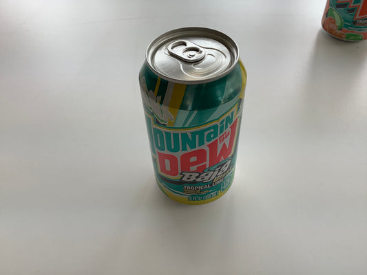 Mountain Dew Baja blast tropical lime