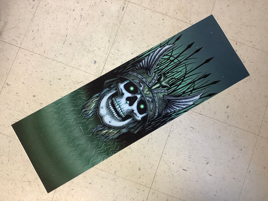 Powell Peralta Andy Anderson green skull 9” X 33” Griptape