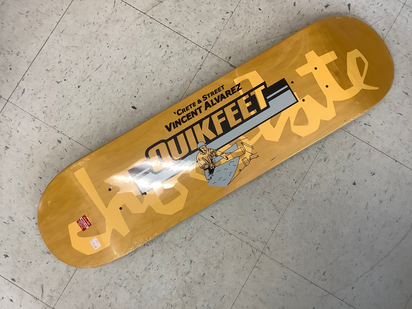 Chocolate skateboards Vincent Alvarez Quikfeet graphic