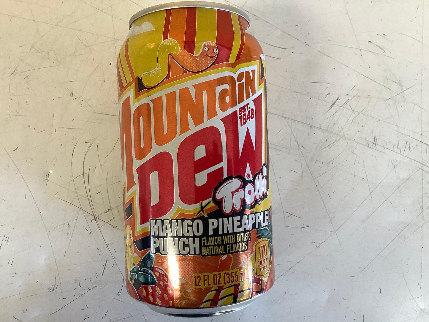 Mountain Dew Trolli Mango pineapple punch