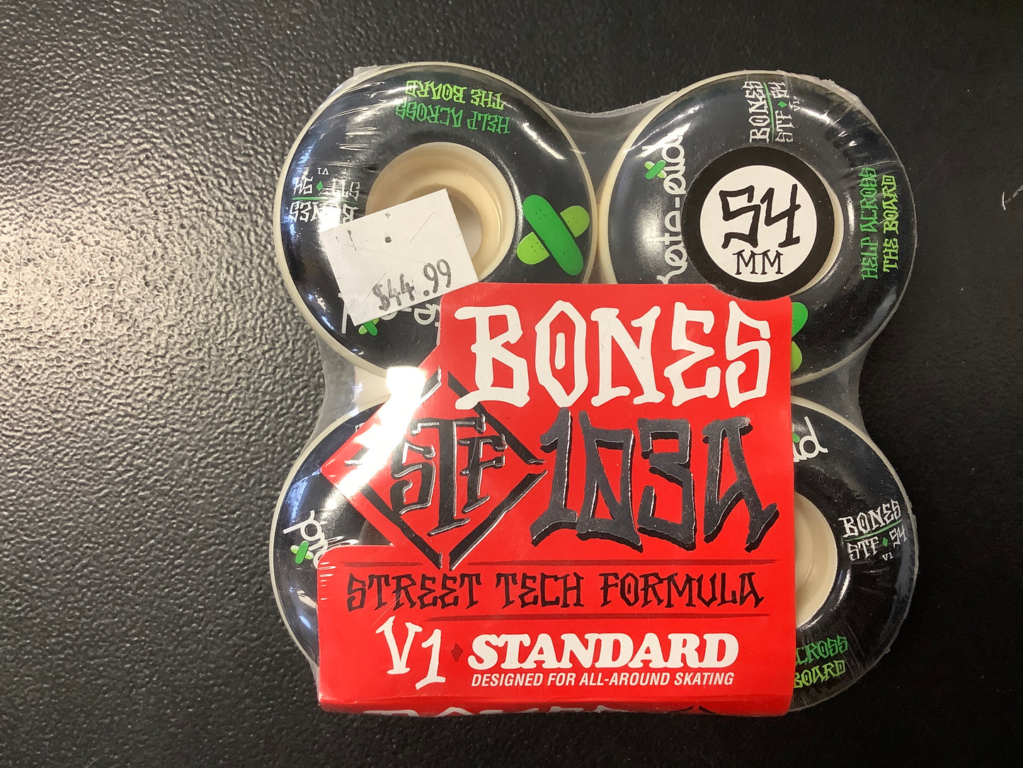 Bones wheels skate aid stf formula 54mm 103a
