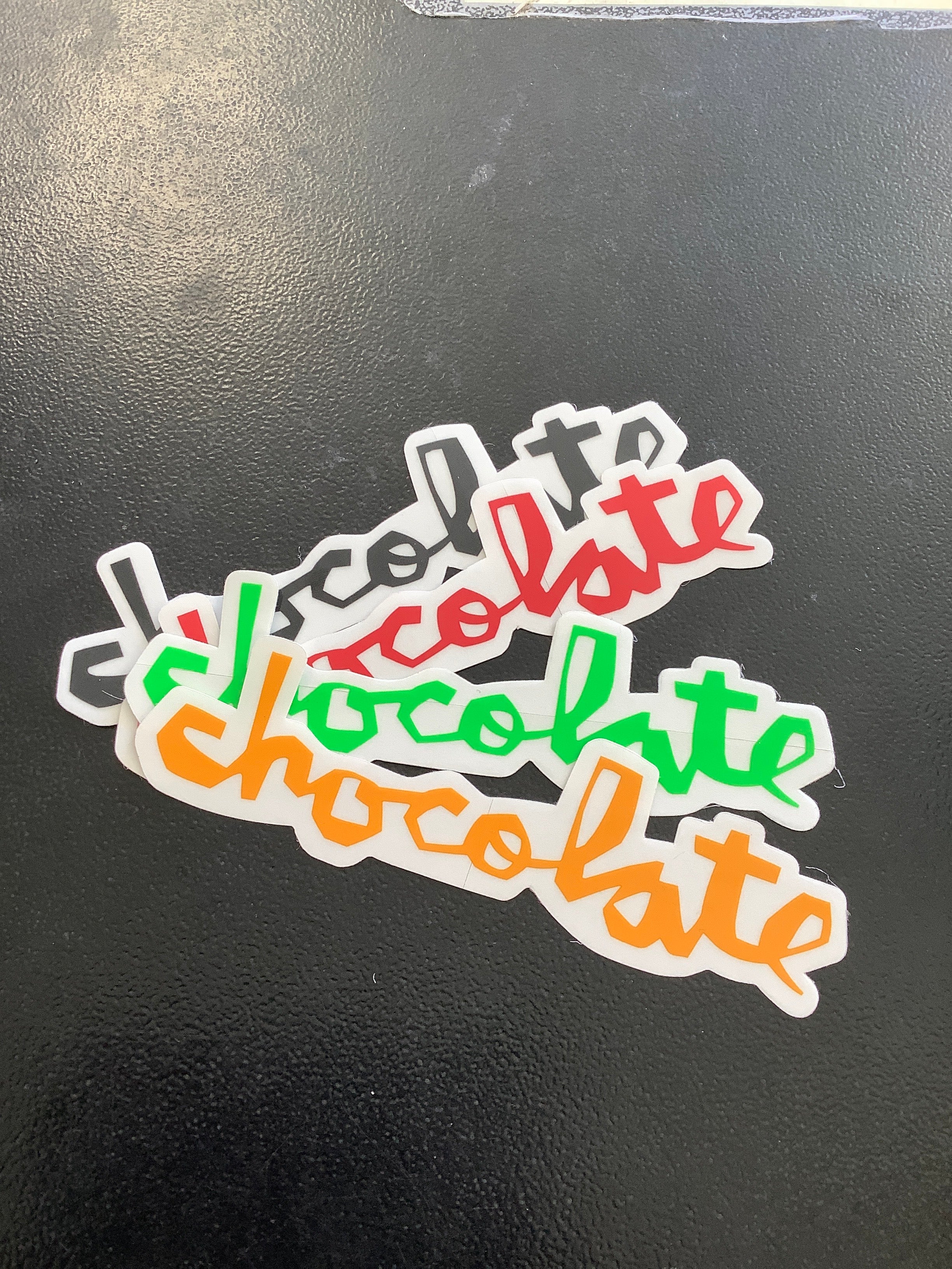 Chocolate Sticker – Rowan Skate Center