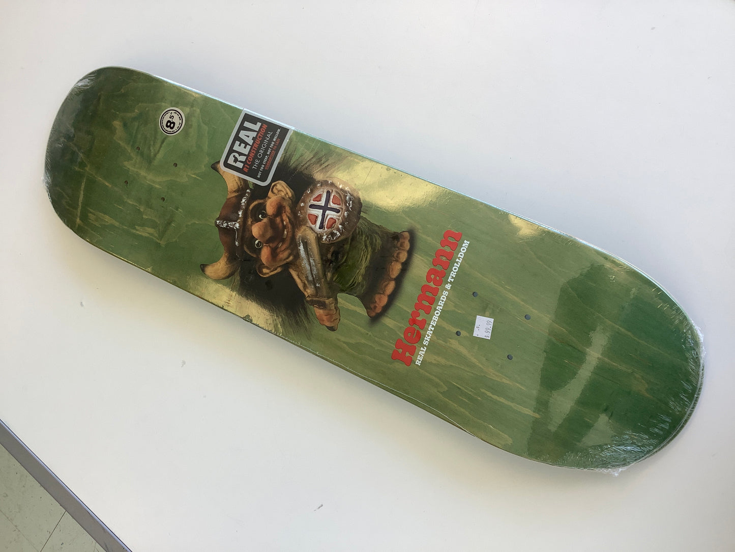 Real Skateboard Deck Pro Hermann Trolldom 8.5
