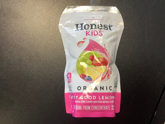 Honest kids berry good lemonade organic