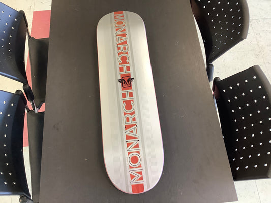 Monarch 8.5 deck silver
