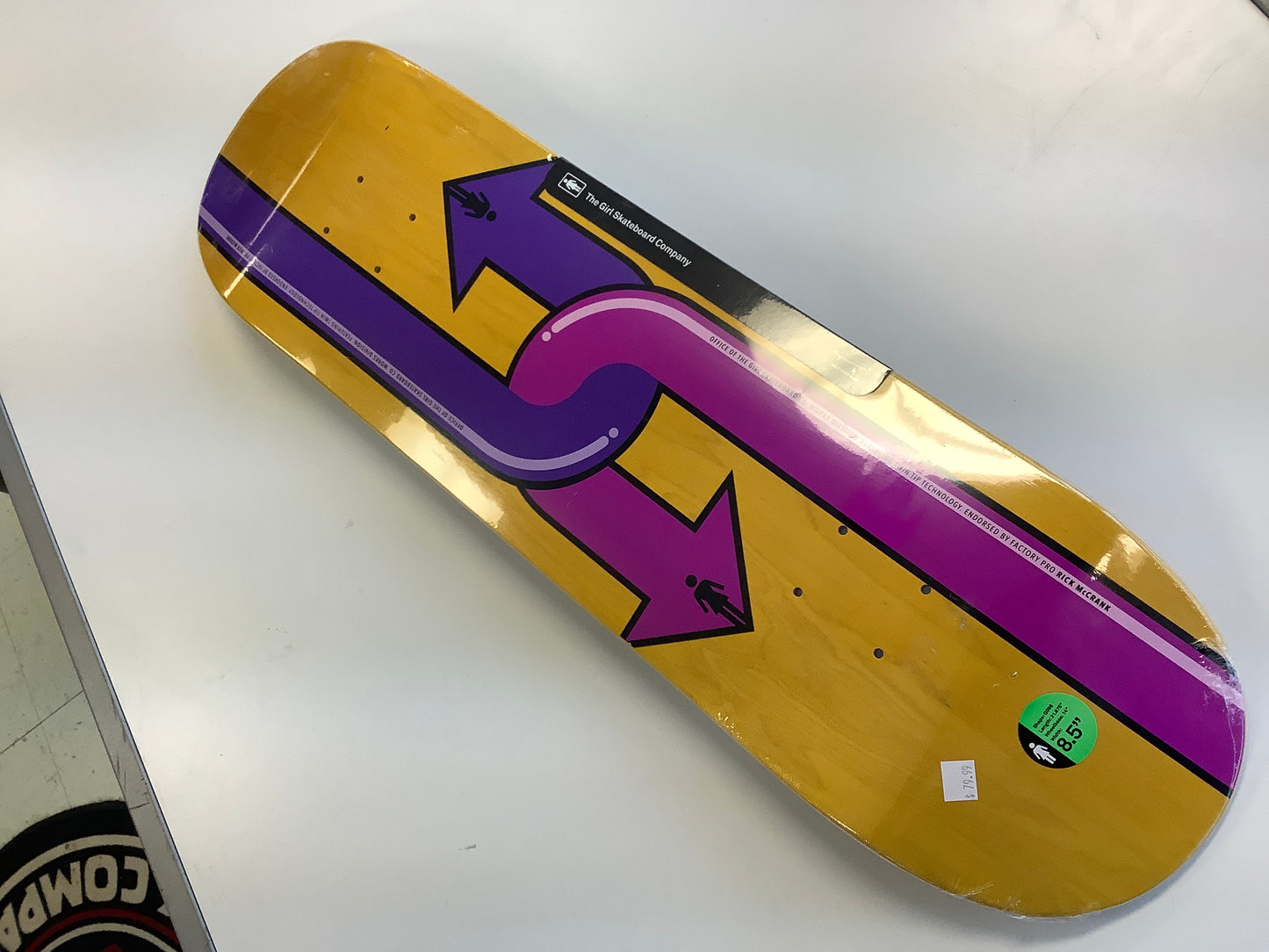 Girl Skateboards Deck 8.5 McCrank Dual Directional