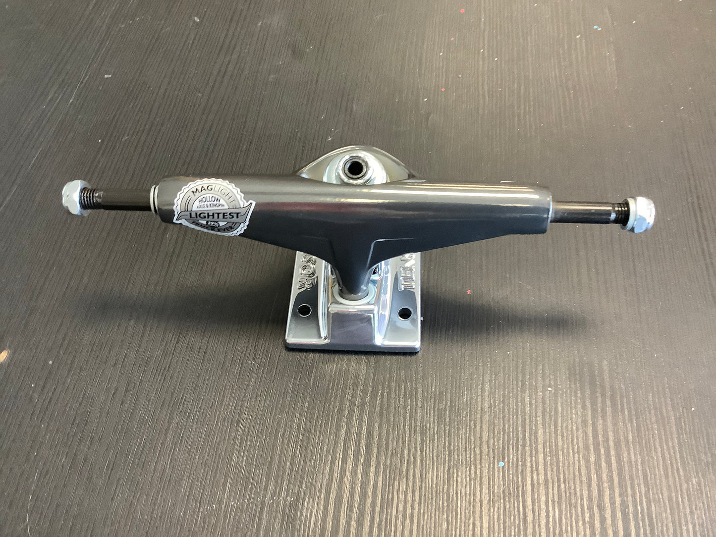 Tensor trucks maglight 5.25 set gunmetal glossy gray silver