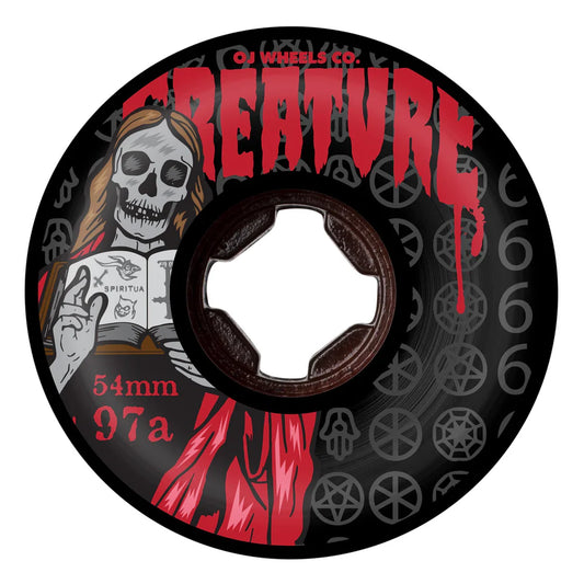 Oj X Creature 54mm 97A Wheels