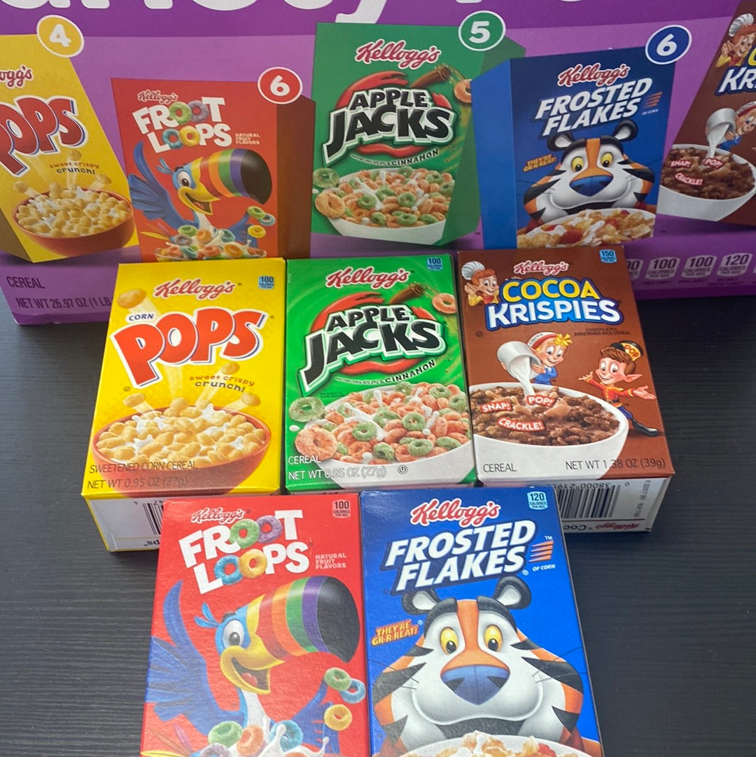 Kellogg’s Cereal 0.95oz (Assorted/Sold Separately)