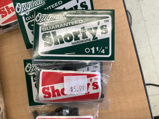 Shortys hardware 1 1/4”