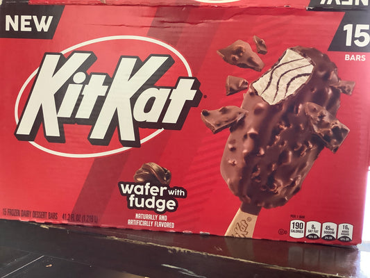 Kit Kat Ice Cream on stick wafer with fudge 2.75oz