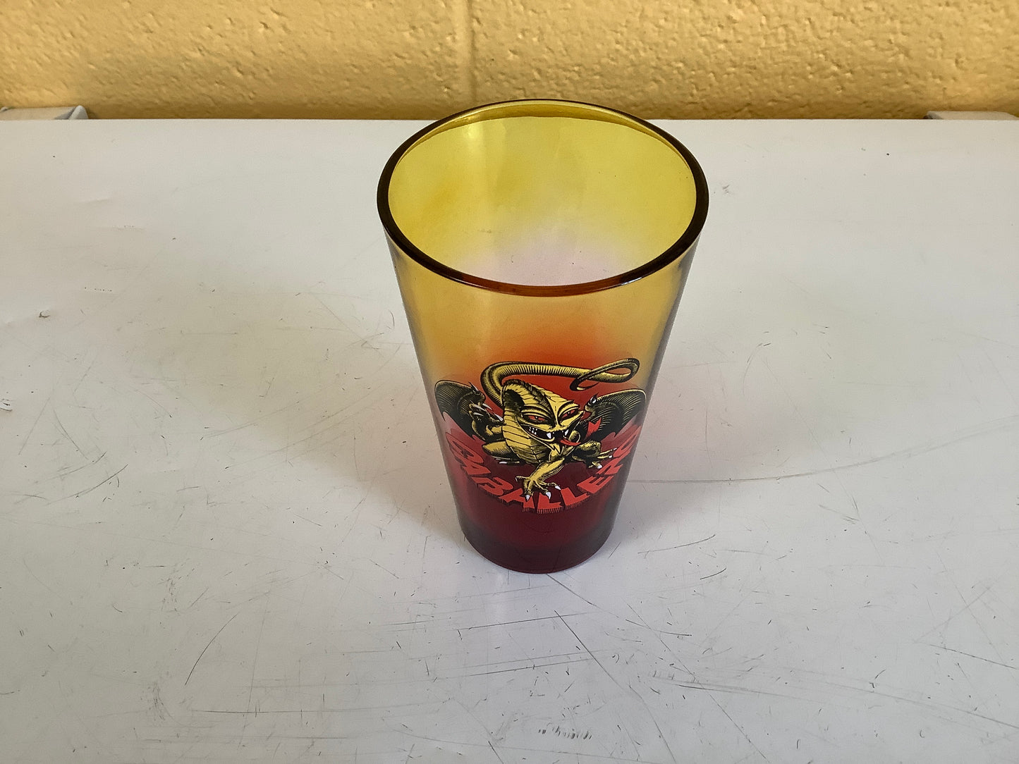 Powell Peralta pint glass Caballero fade