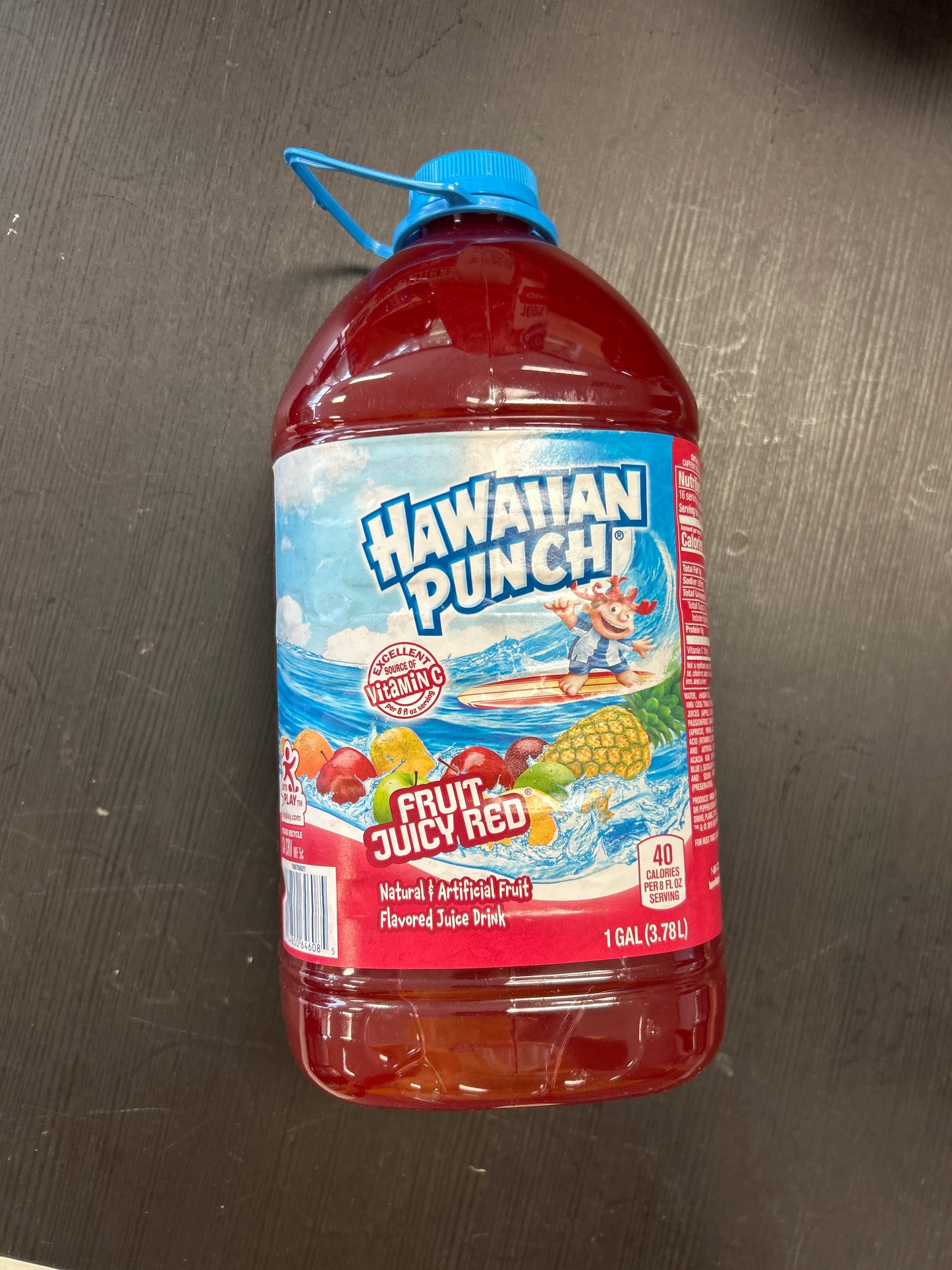 Hawaiian Punch 1 GAL fruit juicy red