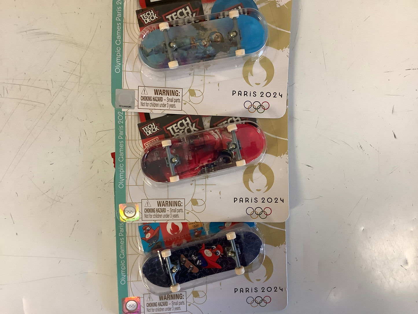 Tech deck 2024 Paris Olympic fingerboard