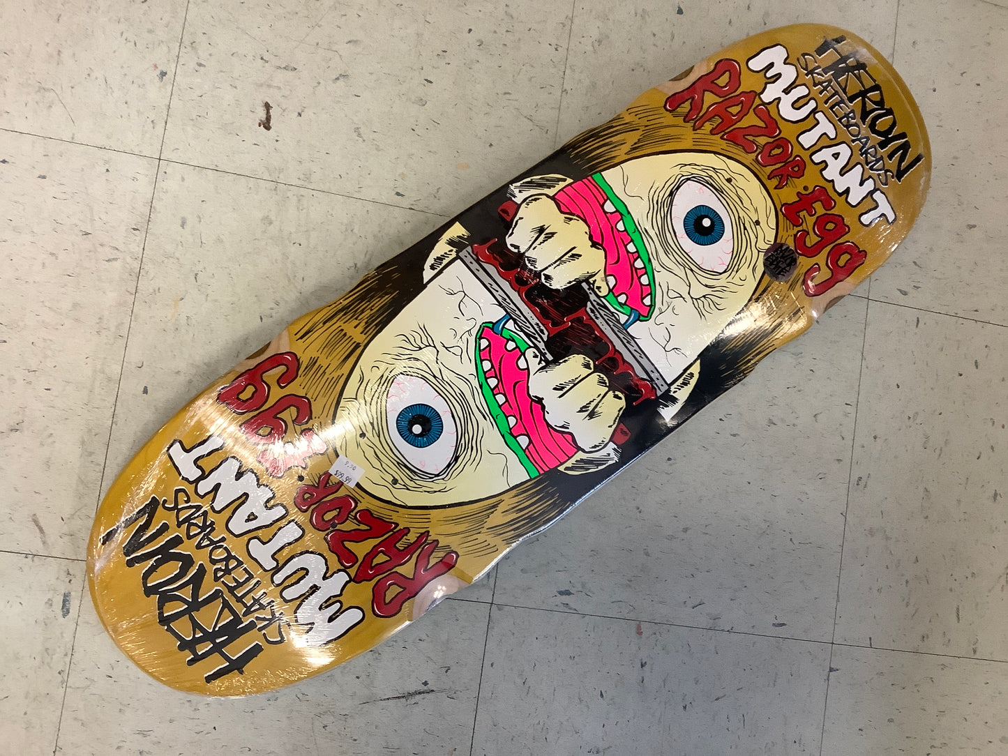 Heroin mutant razor egg 9.5 deck