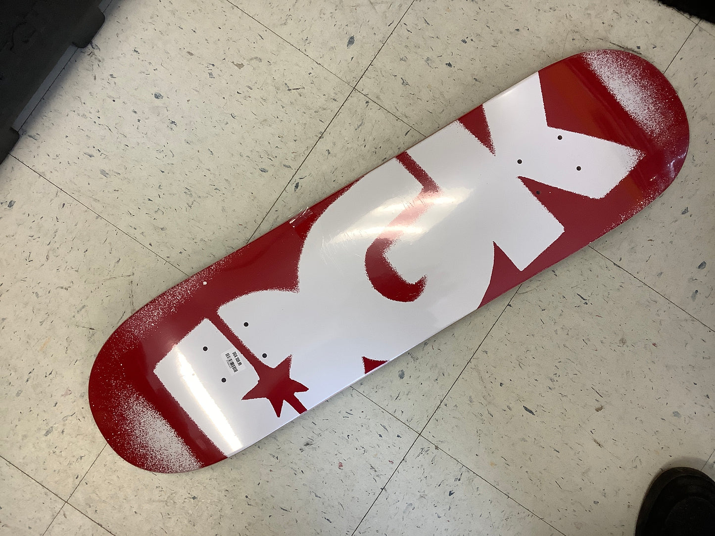 DGK stencil graphic deck
