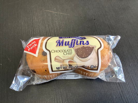 Uncle Wally’s muffins chocolate chip 3.75oz