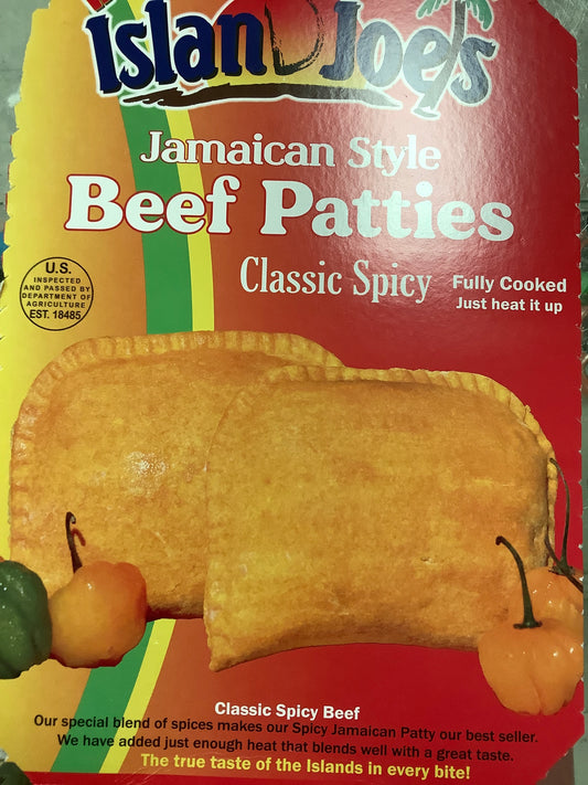 Island Joes Beef Patty