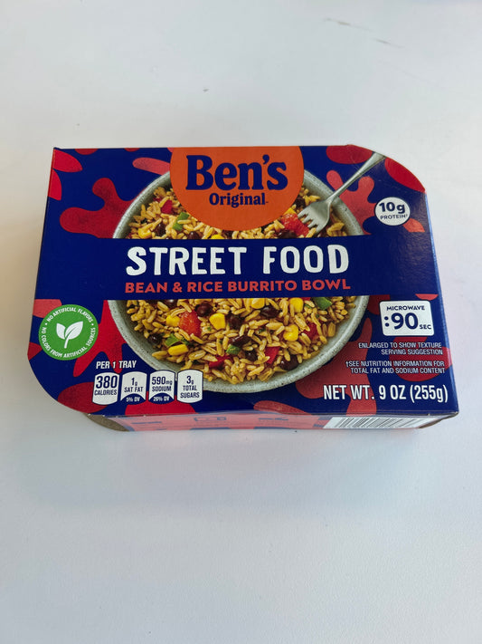 Ben’s Street Food Bean & Rice Bowl 9oz