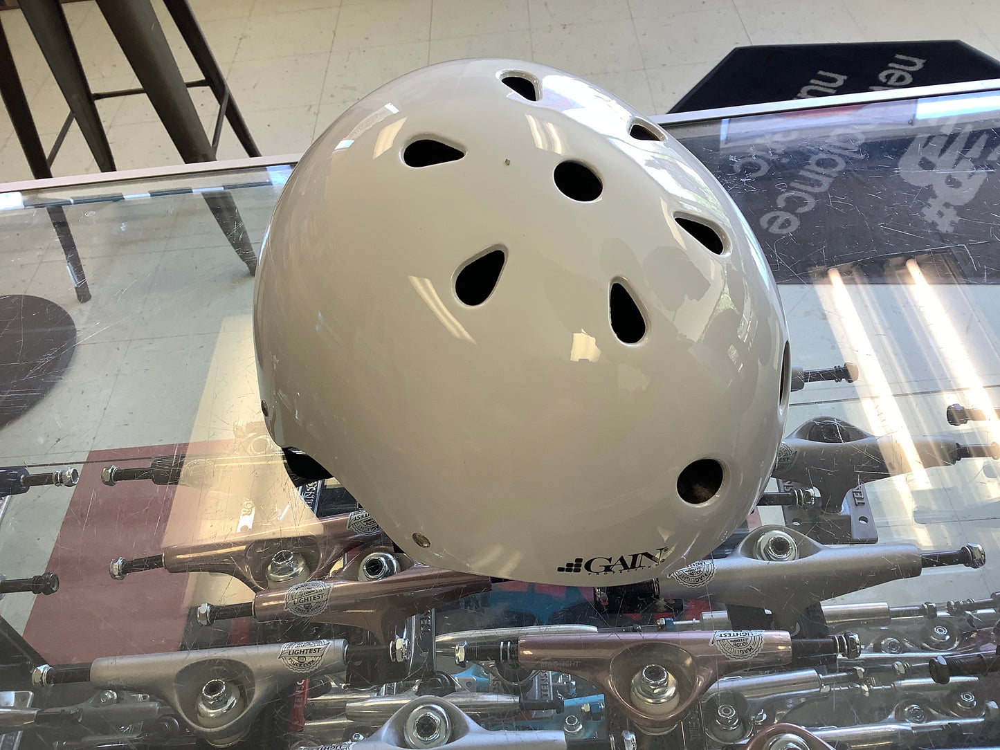Gain The sleeper helmet XS /s/m gloss white