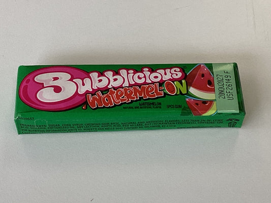 Bubblicious chewing gum WATERMELON 5 pieces
