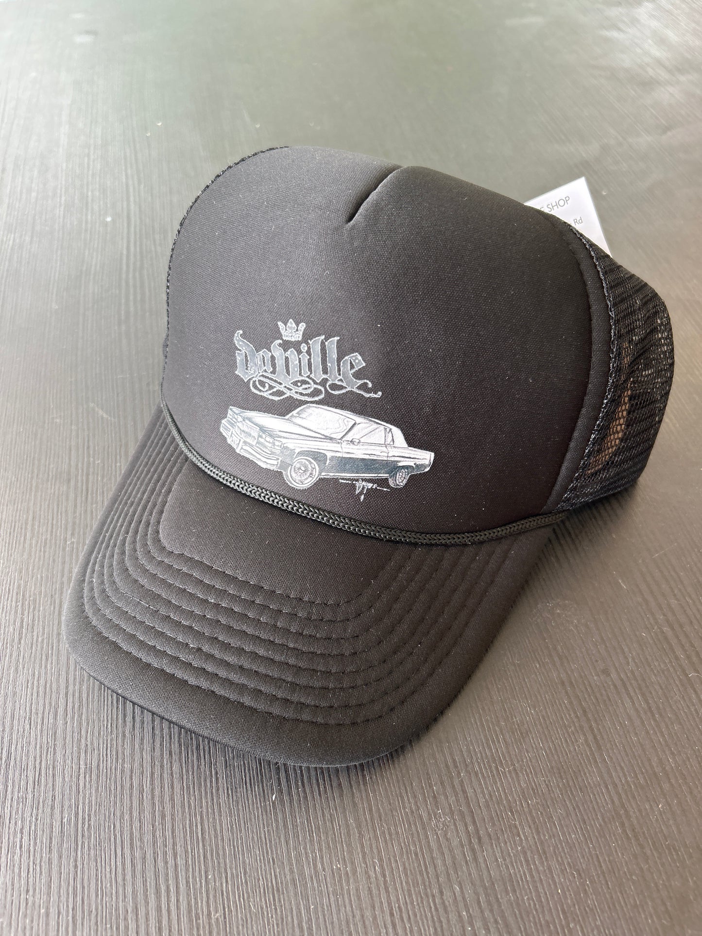 Daville hat trucker OG Cadillac Deville car