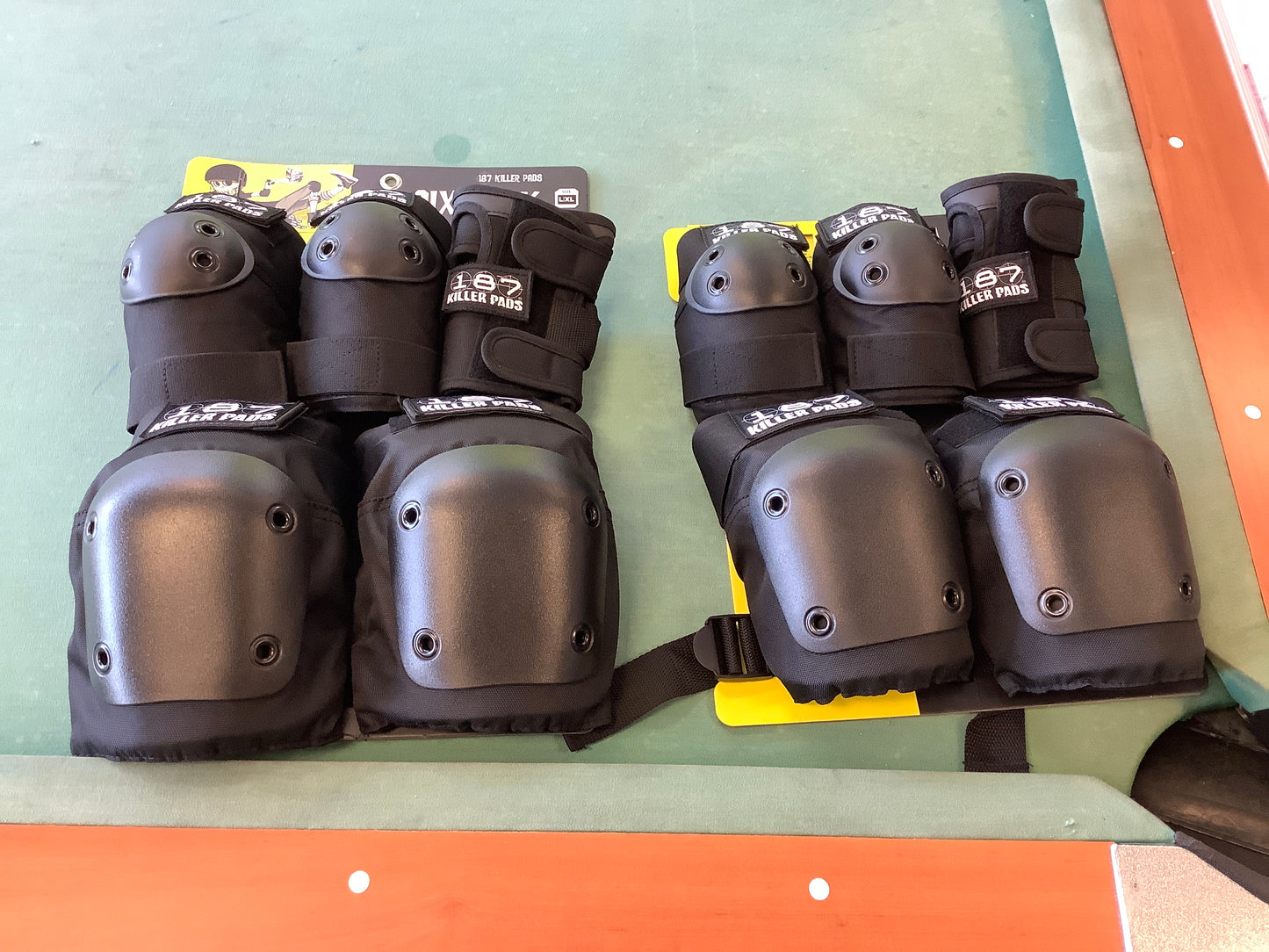 187 Killer Pads Six Pack KNEE - ELBOW - WRIST BLACK