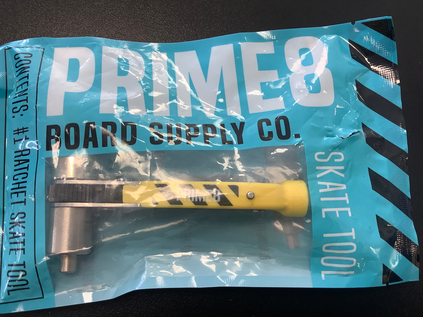 Prime 8 Ratchet skate tool yellow