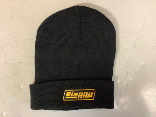 Slappy roll-up beanie