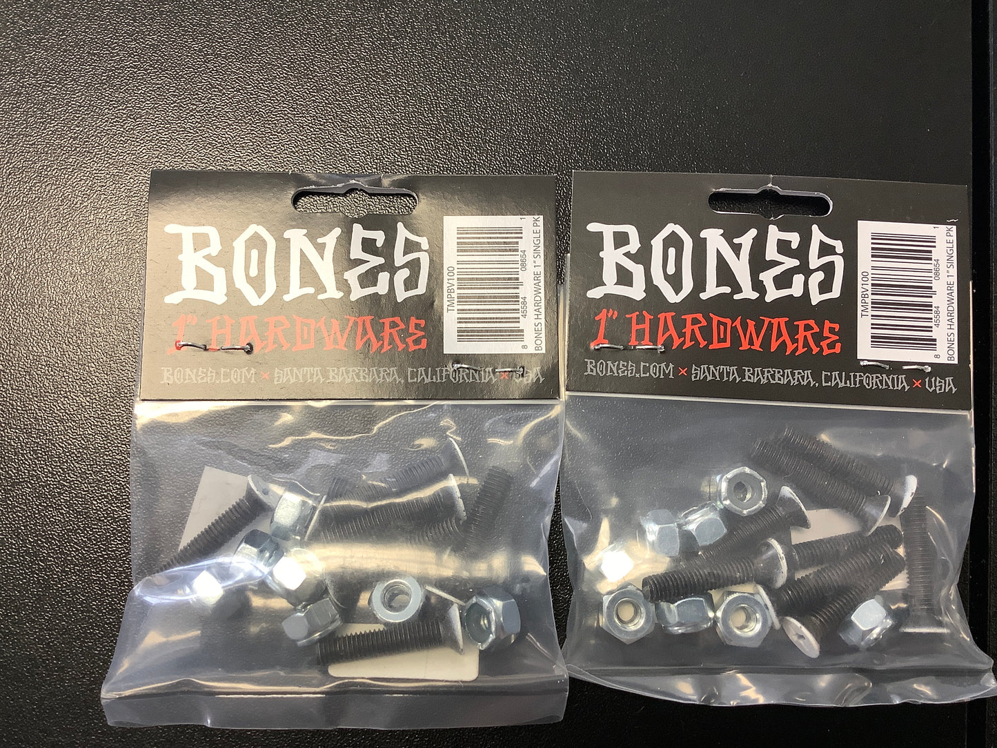 Bones 1” mounting hardware white tops Phillips