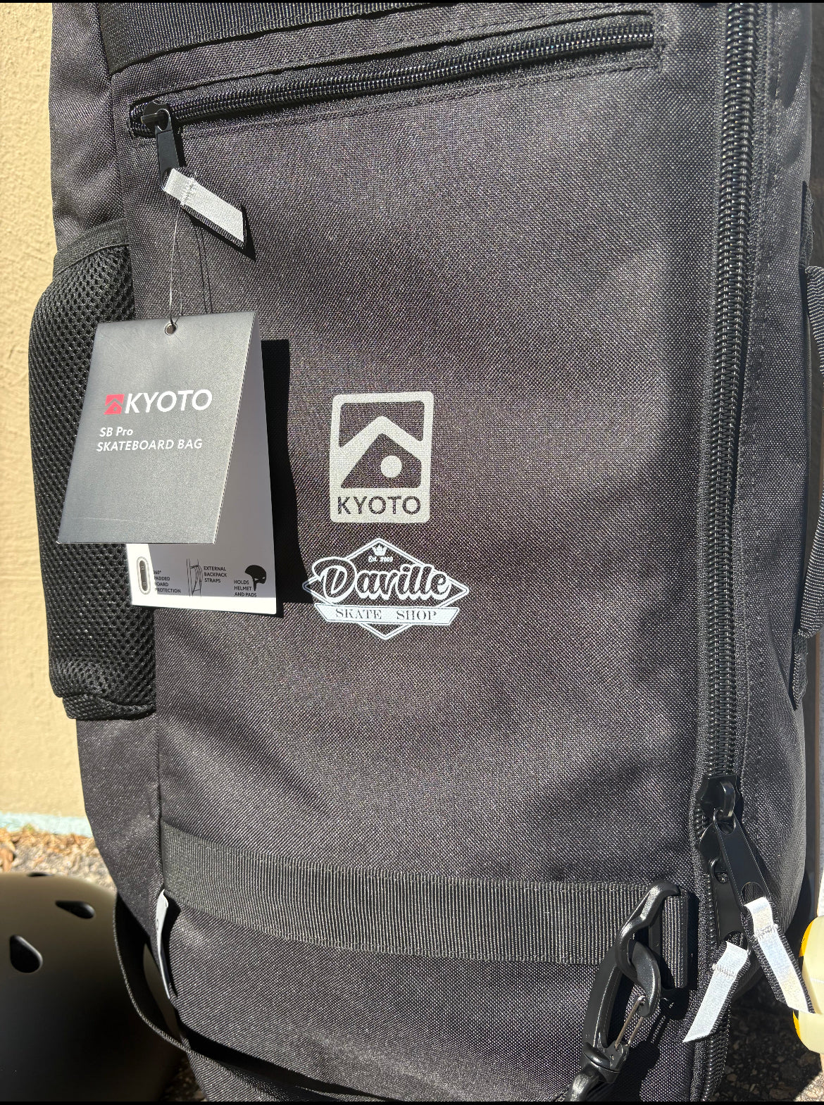 Kyoto x Daville SSD Pro board bag black Skate Shop Day 2026 backpack