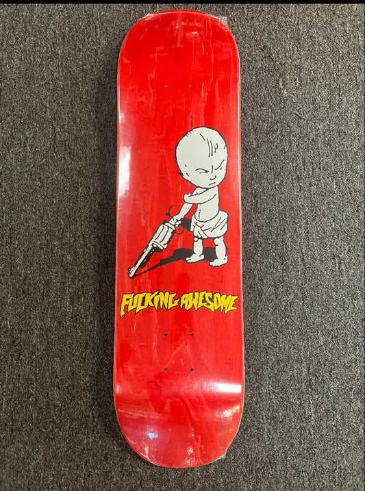 FA skateboard deck 8.5 GUN BABY FUCKING AWESOME