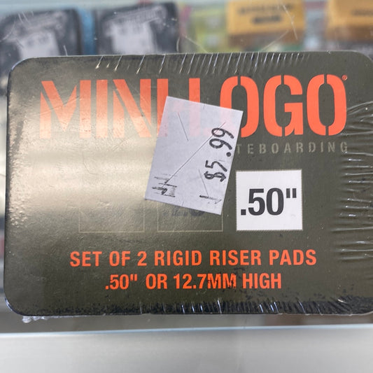 Mini-Logo 1/2” Risers