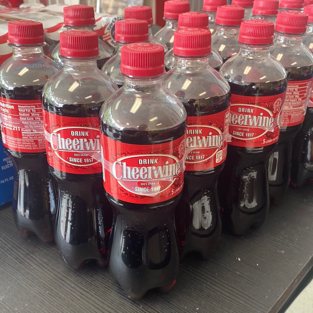 Cheerwine 16.9oz bottle