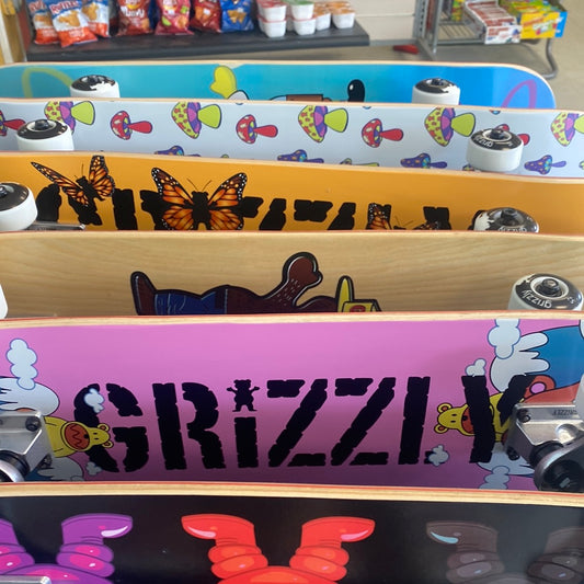Grizzly Complete Skateboard (Assorted)