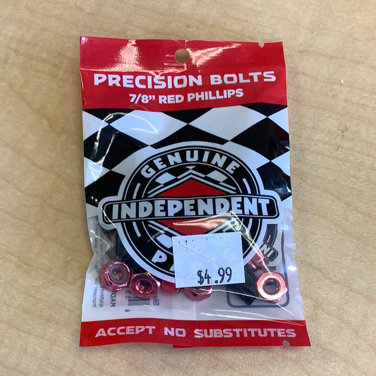 Independent Hardware 7/8 Red Phillips