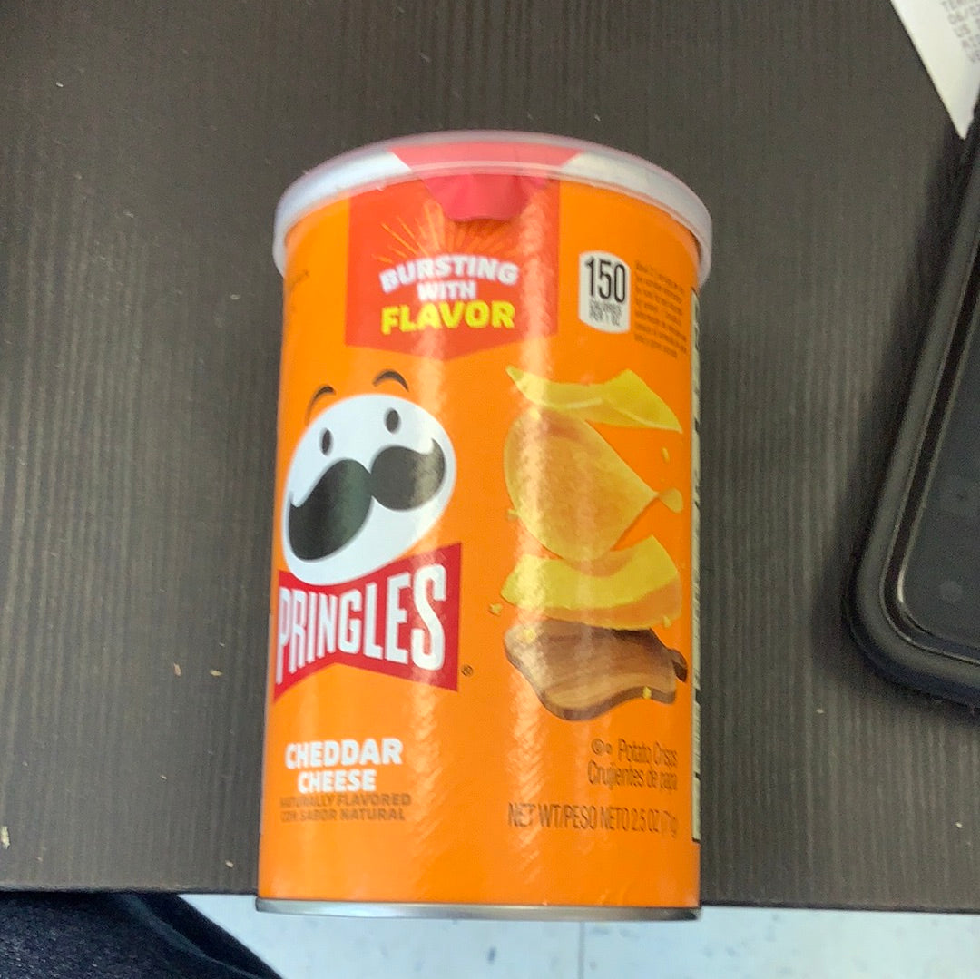 Pringles Can Cheddar Cheese 2.3 oz