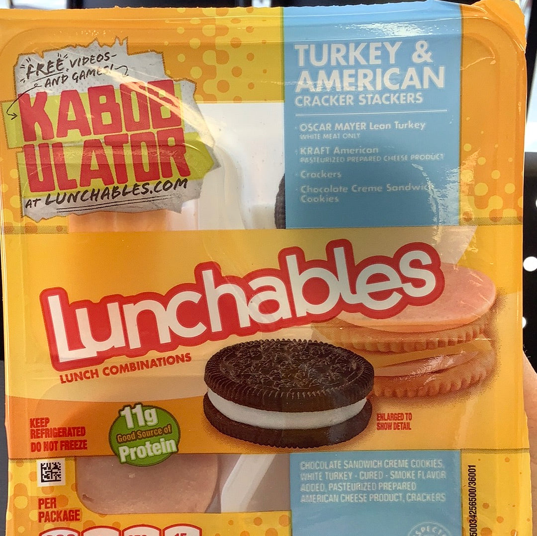 Lunchables Turkey & American
