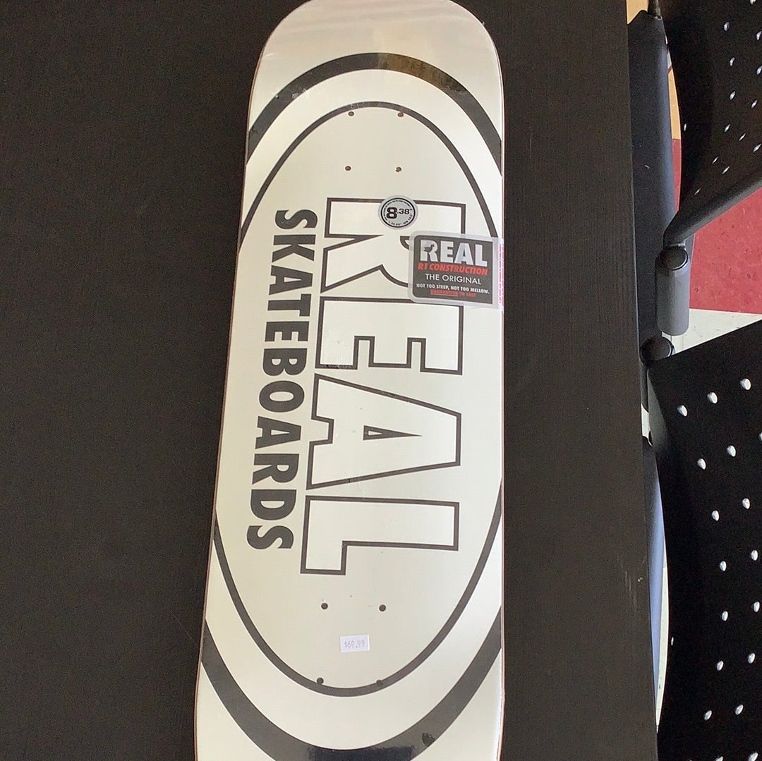 Real Skateboard Deck 8.38”