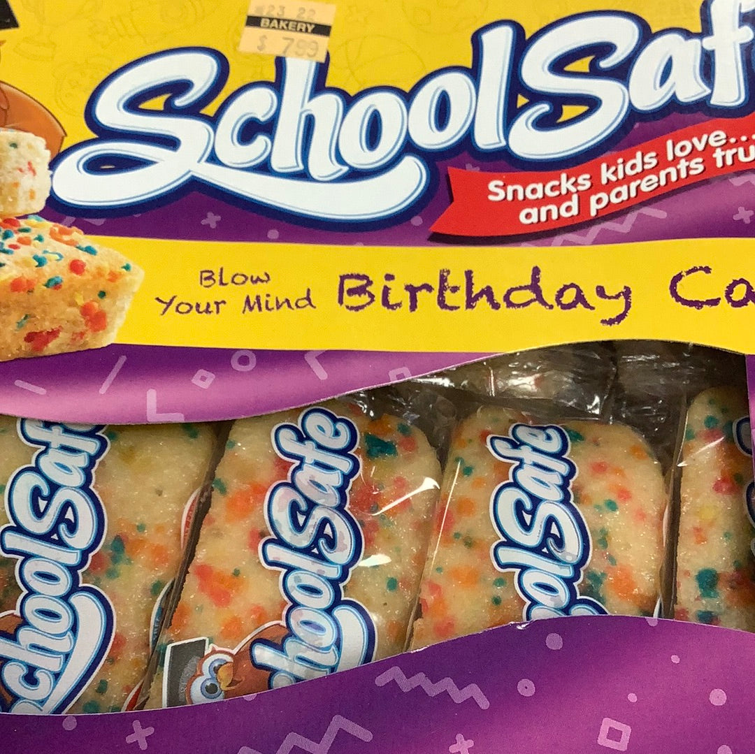 School Safe Birthday Cake