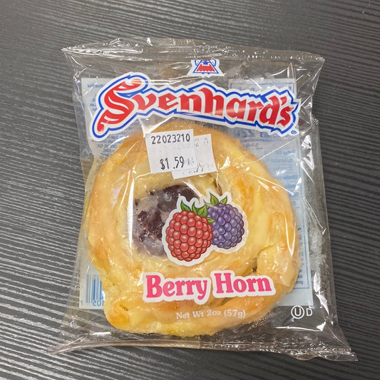 Svenhard’s berry horn pastry 2oz