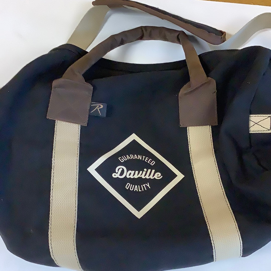 DaVille Guaranteed Quality Duffle Bag Black / Tan