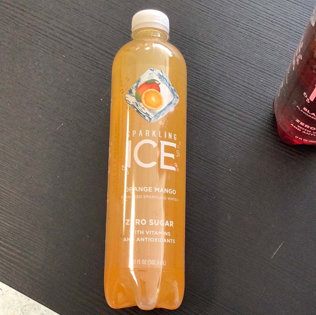 Sparkling Ice orange mango 17oz bottle