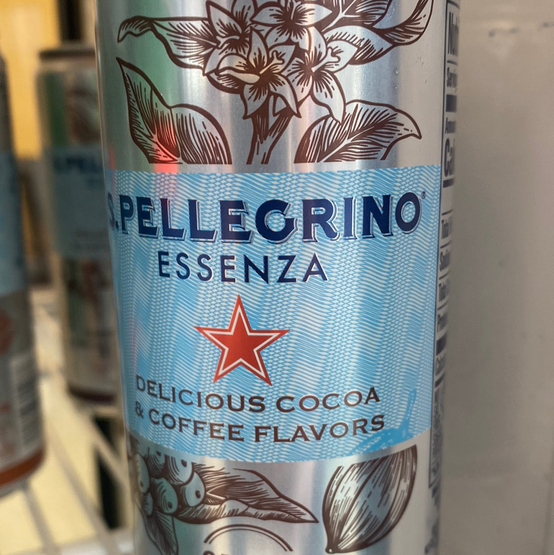 S. Pellegrino Delicious Cocoa & Coffee Flavored Mineral Water 11.15oz