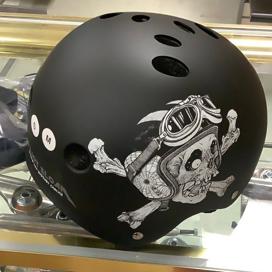 Triple Eight Black Elliot Sloan Helmet S M