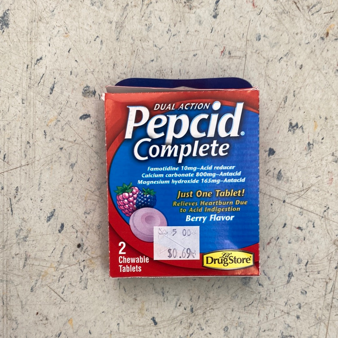 Pepcid complete 2 tablets