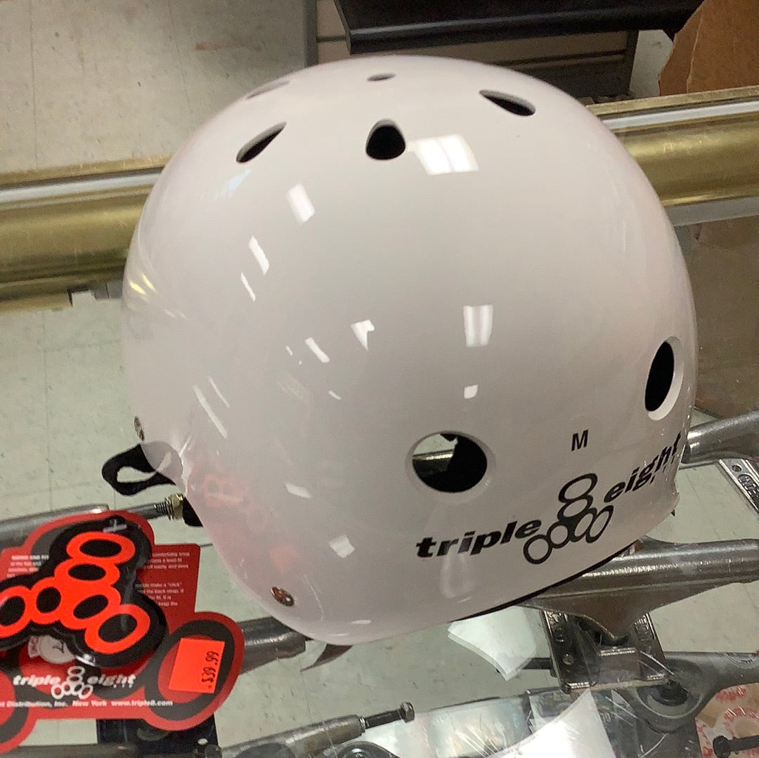 Triple eight helmet White M standard liner