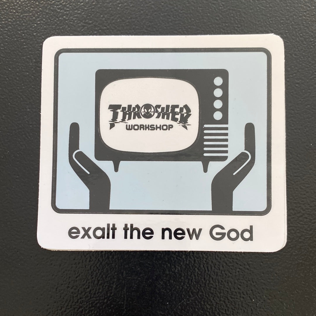 Thrasher Sticker Exalt The New God