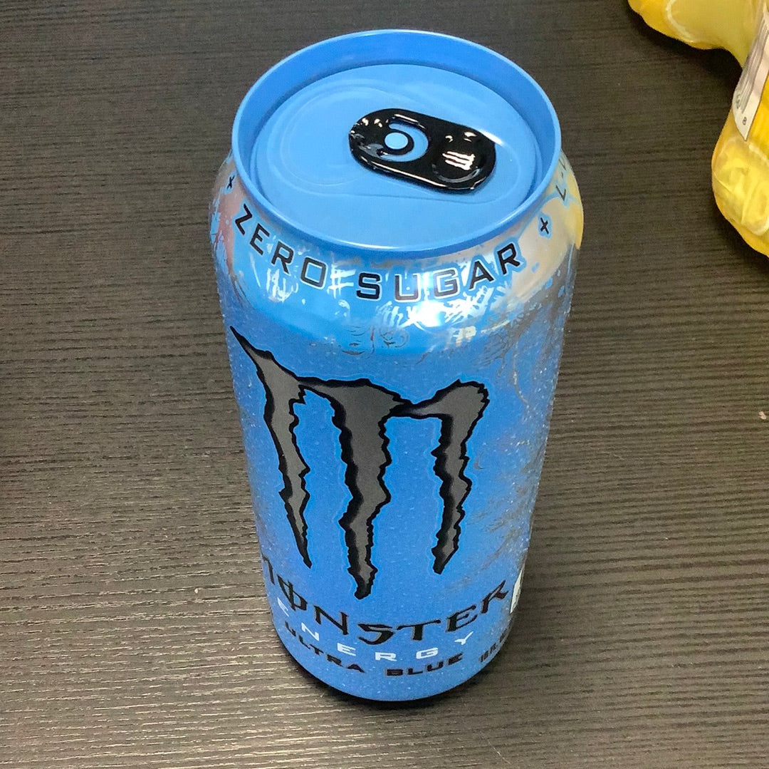 Monster ultra blue 16oz